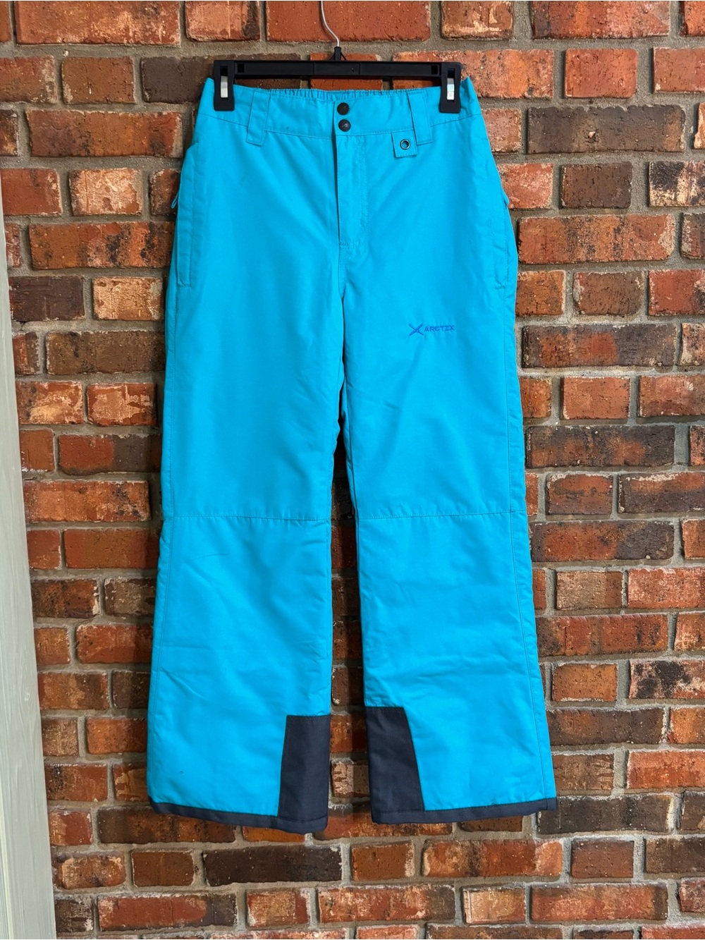Arctix youth girls classic insulated waterproof snow ski pants blue L